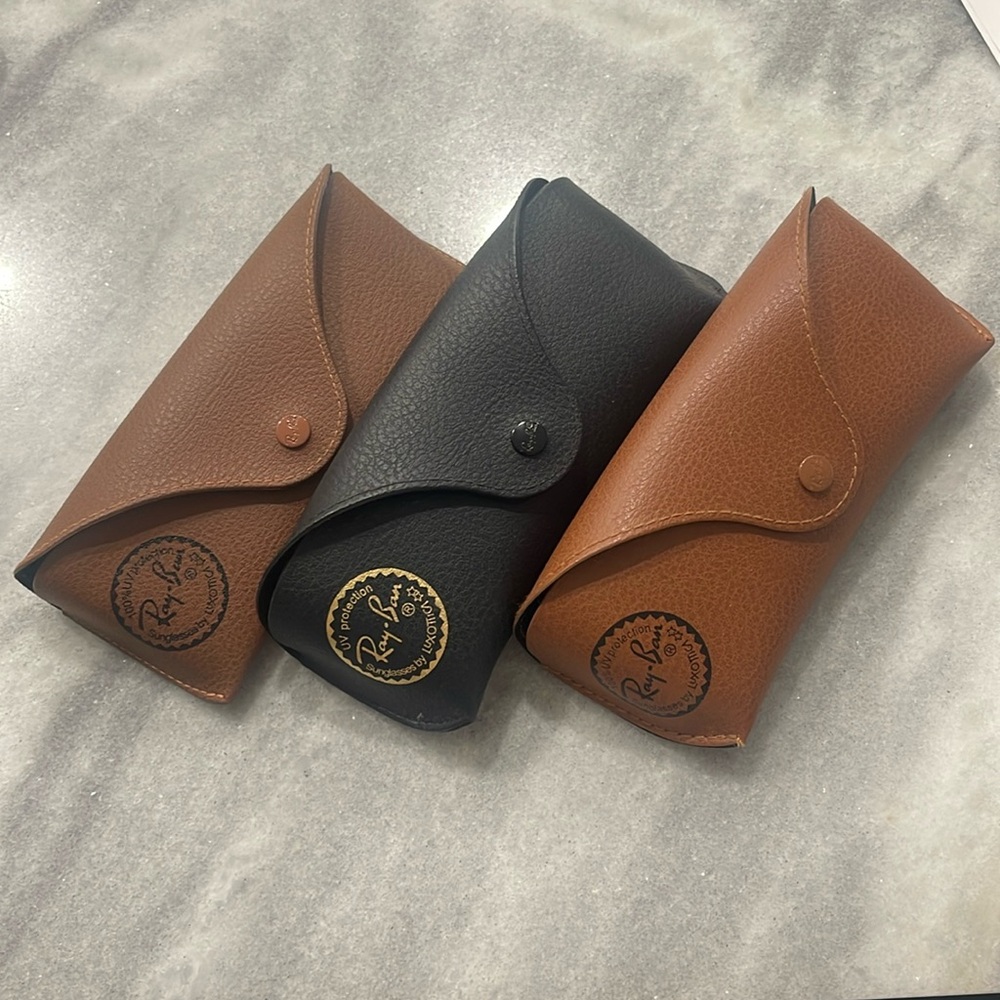 For 3 Ray Ban Sunglass Cases